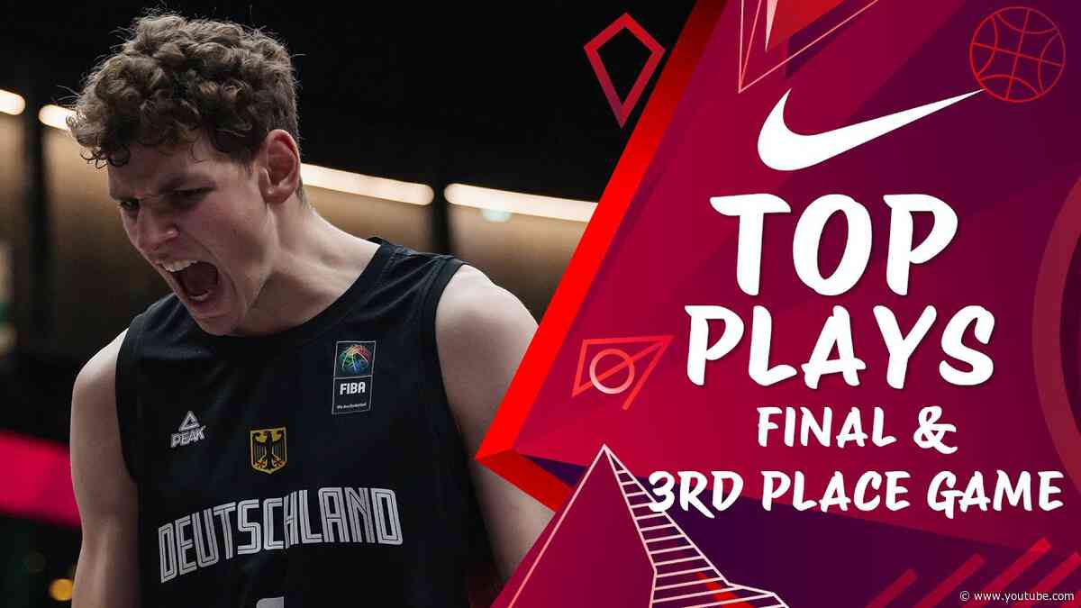 Nike Top 5 Plays | Final & 3rd Place Game | FIBA U19 Basketball World Cup 2025
