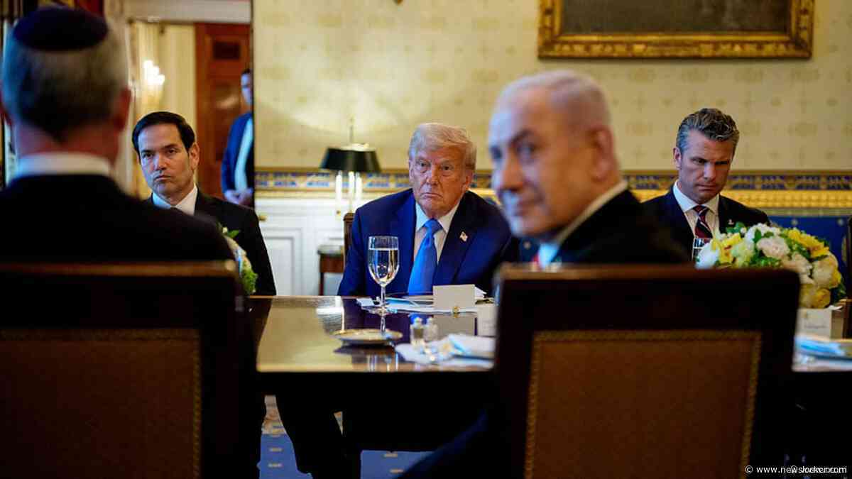 Trump hoopvol over staat-het-vuren Gaza tijdens bezoek Netanyahu