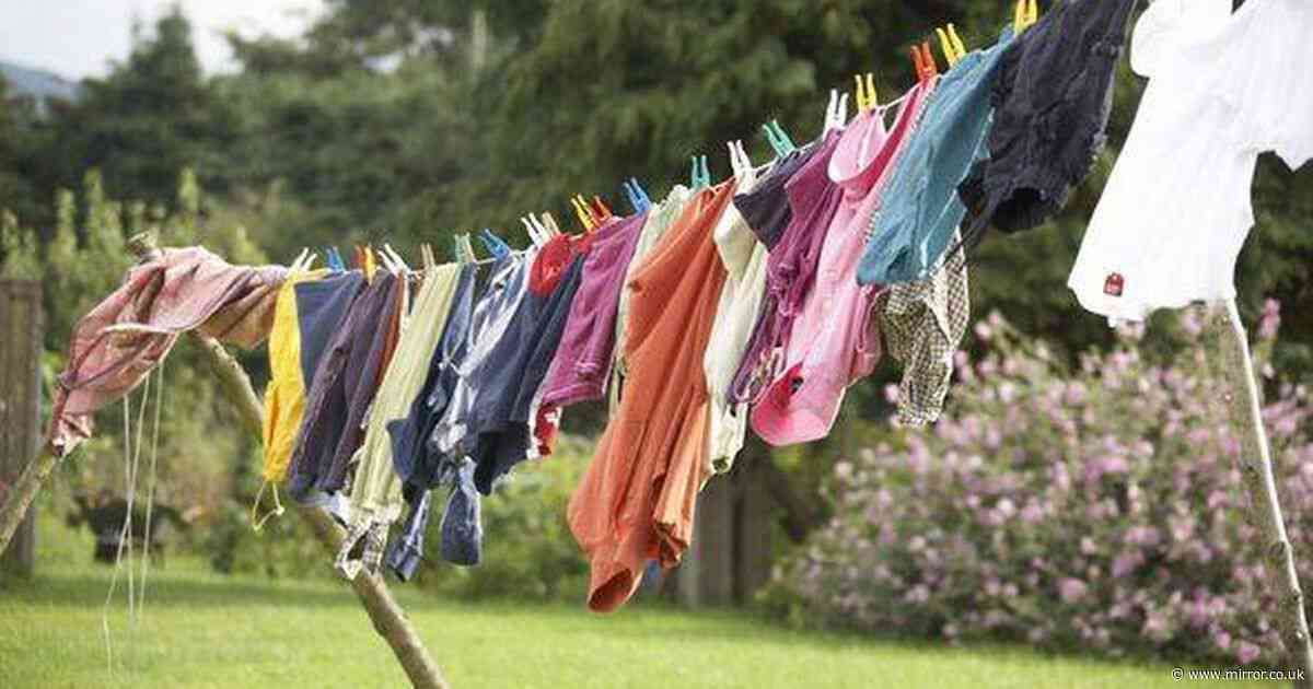 Households urged to avoid drying clothes on washing lines from Tuesday