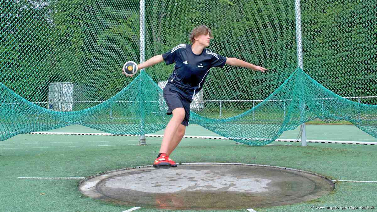 Diskuswerfen: Beim VfL Kaufering wächst ein großes Talent heran