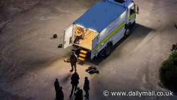 Man is shot by police outside rural pub after counter-terror and bomb squad officers rushed to scene