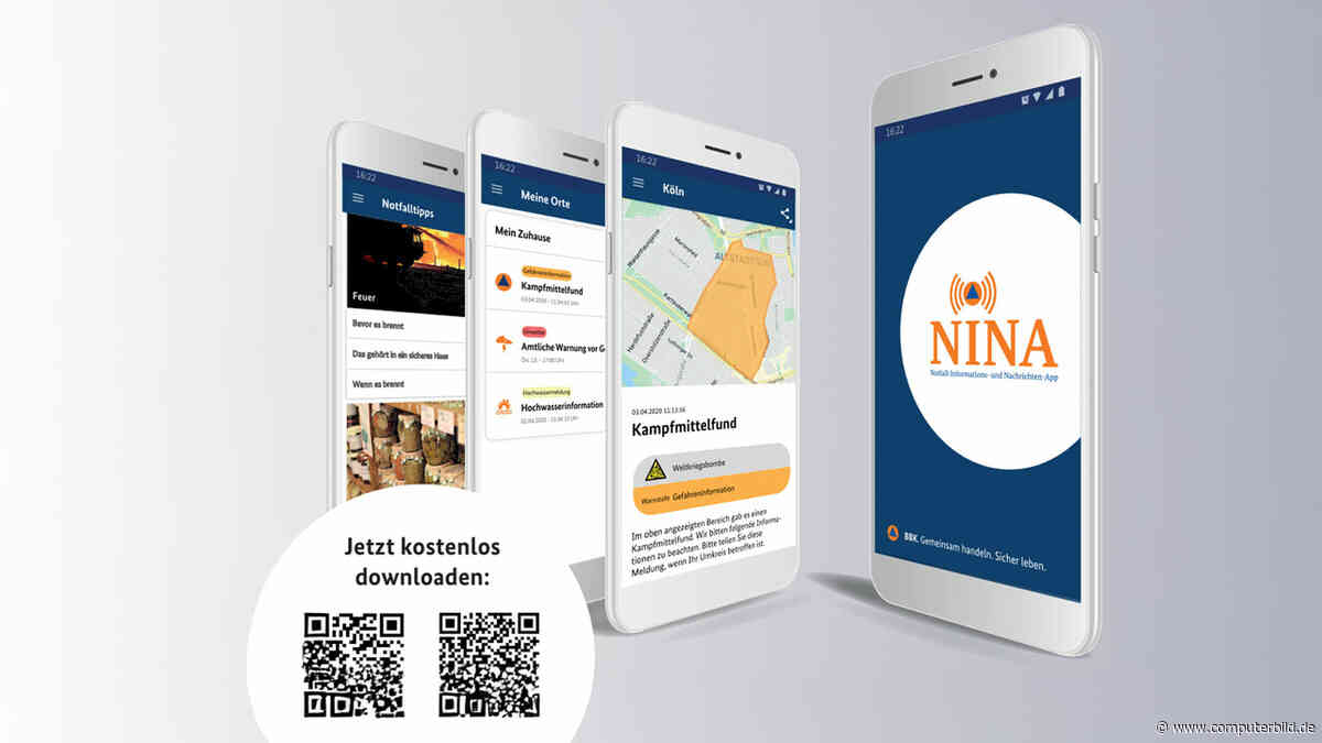 NINA-Warn-App jetzt mit Polizeimeldungen