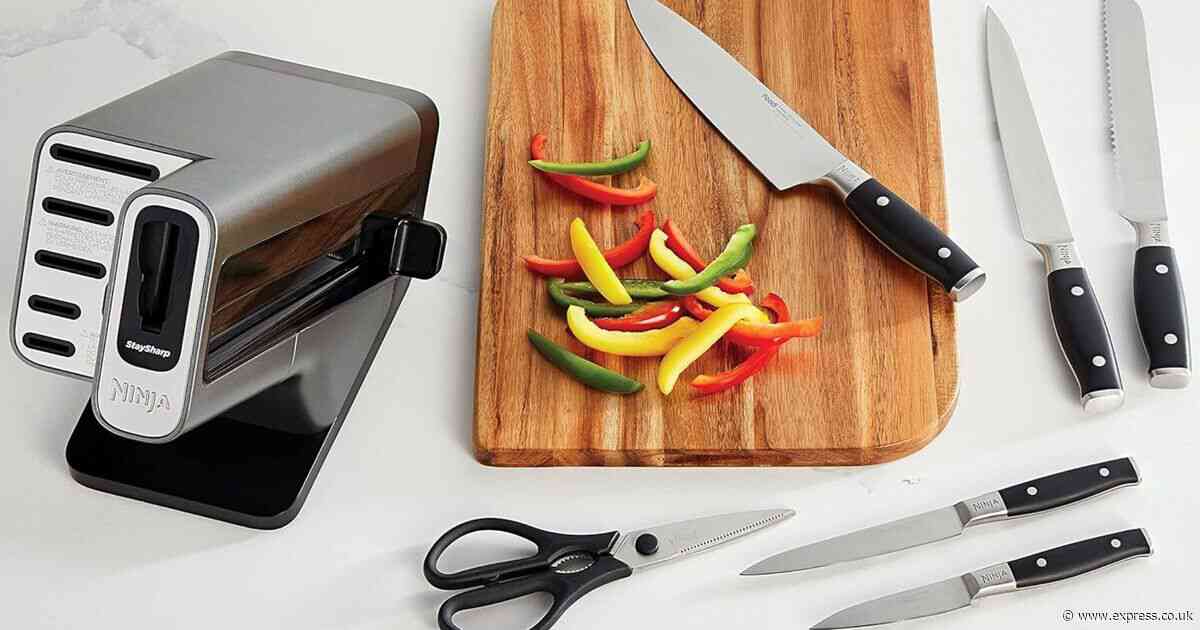 Ninja six-piece knife set with built-in sharpener slashed in price by £60