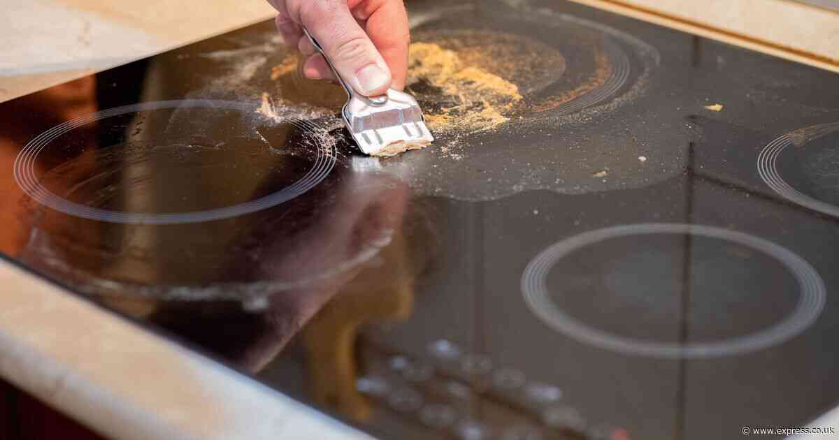 Stop hobs from getting 'cloudy stains' after cooking by wiping it down with 1 natural item