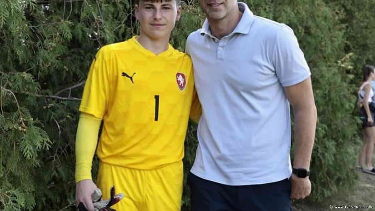 Petr Cech's goalkeeper son signs his first professional contract with London club - but it's NOT Chelsea or Arsenal!