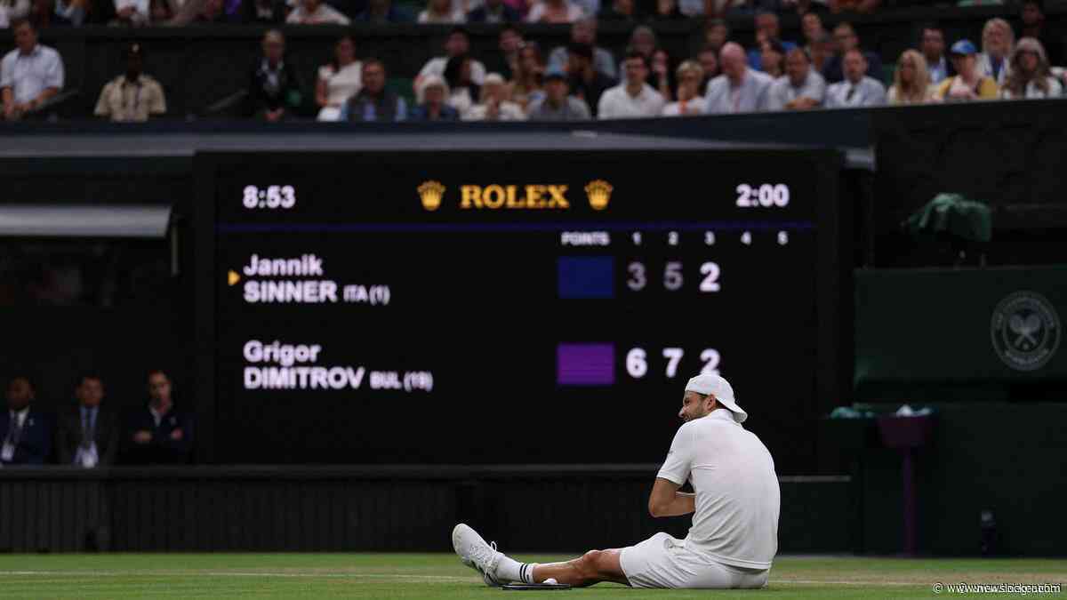 Vriendin troost Grigor Dimitrov na dramatische Wimbeldon-exit met lieve woordjes