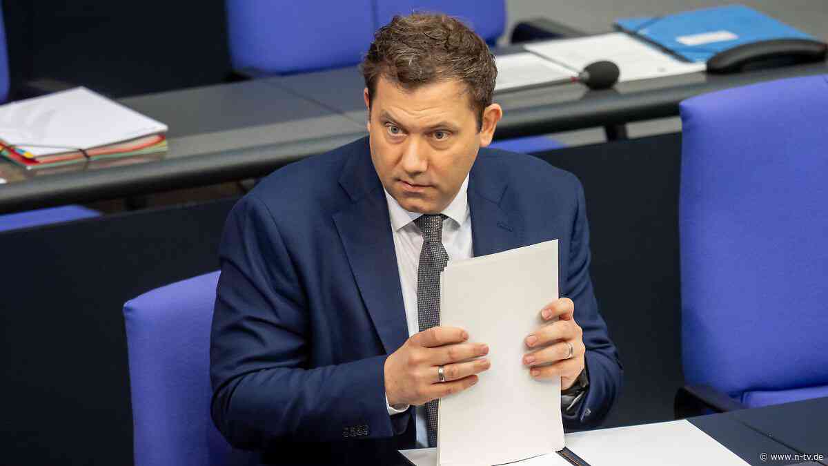 "Alles ist notwendig": Klingbeil verteidigt "Rekordinvestitionen" auf Pump