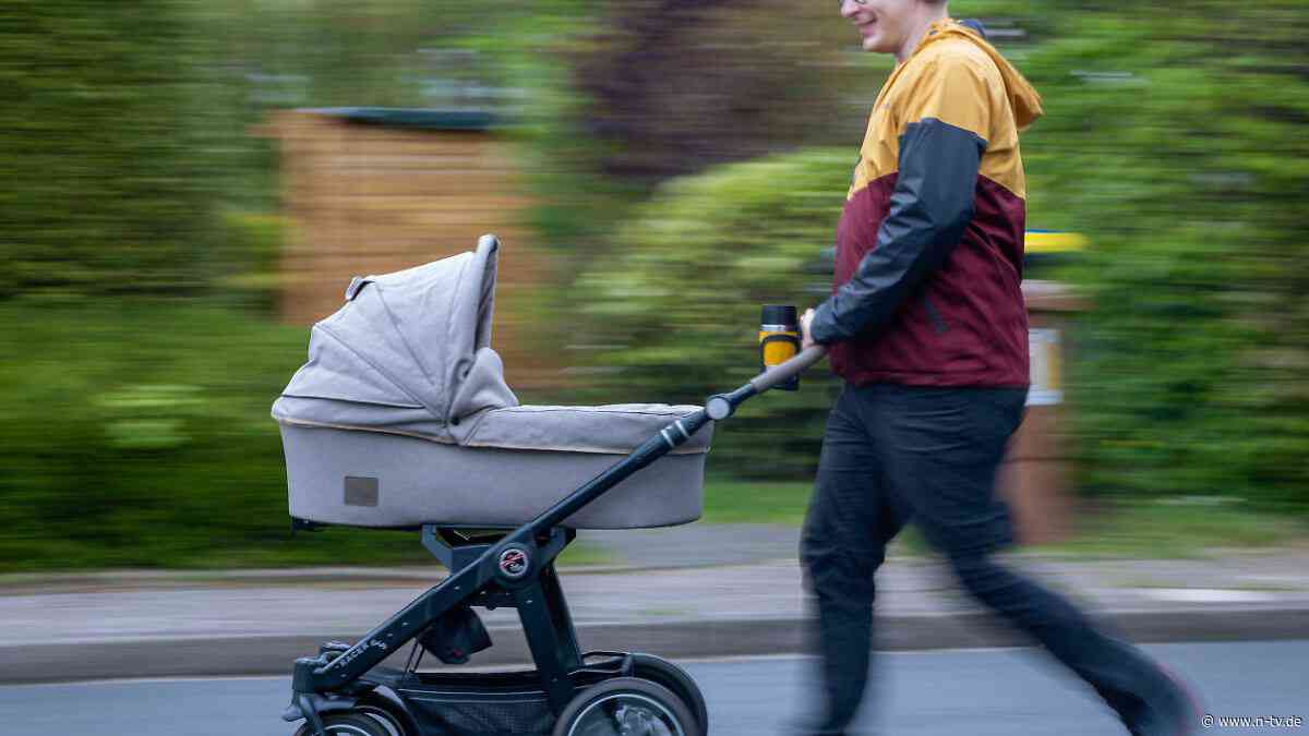 Zwei Gründe für Unterschied: Väter erhalten deutlich höheres Elterngeld als Mütter