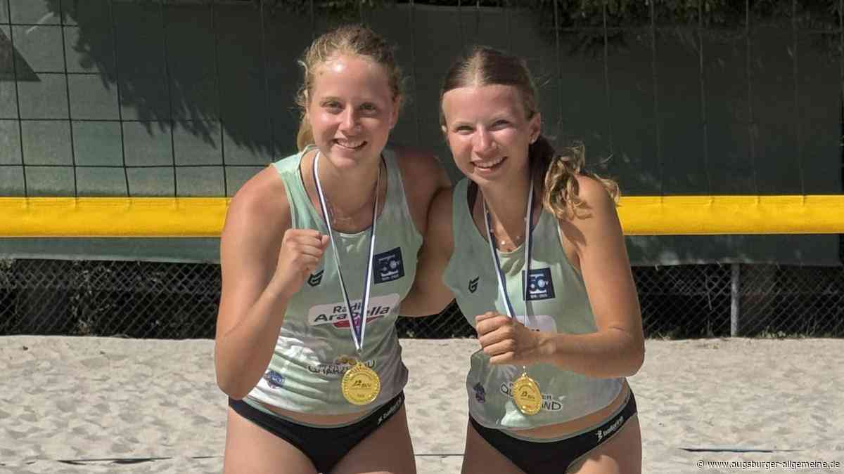Duo der Lechrain Volleys schlägt sich wacker bei der deutschen Meisterschaft