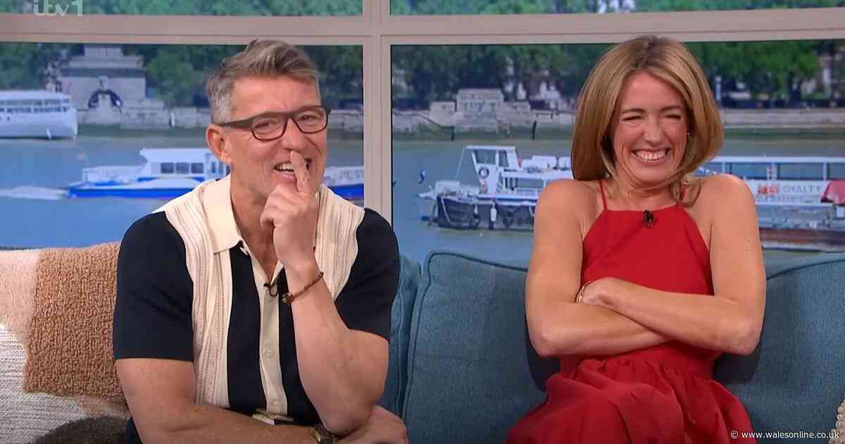 This Morning's Ben Shephard cuts to break as Johnny Vegas brings chaos to ITV show