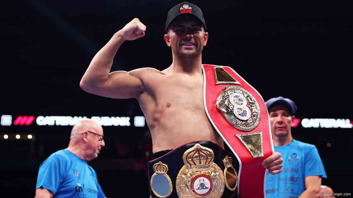Boxing divisional rankings: Which fighter replaced Catterall in junior welterweight top 10?