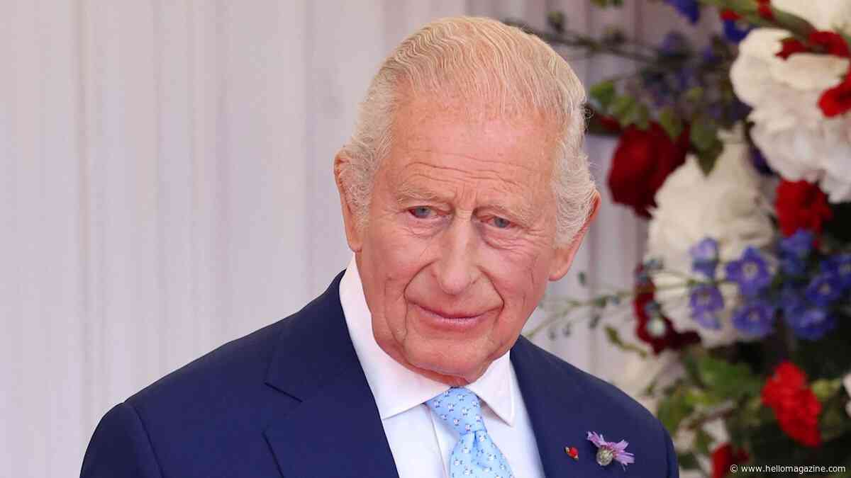 What happened to King Charles' eye?