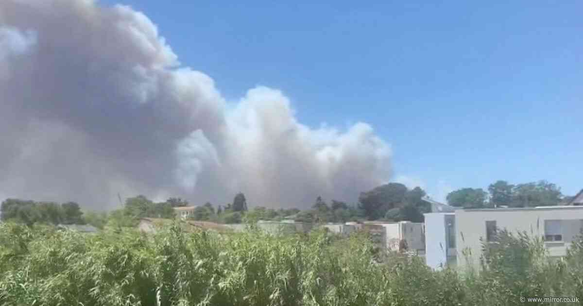 Marseille fire LIVE: Airport closed after blaze causes plume of smoke across city