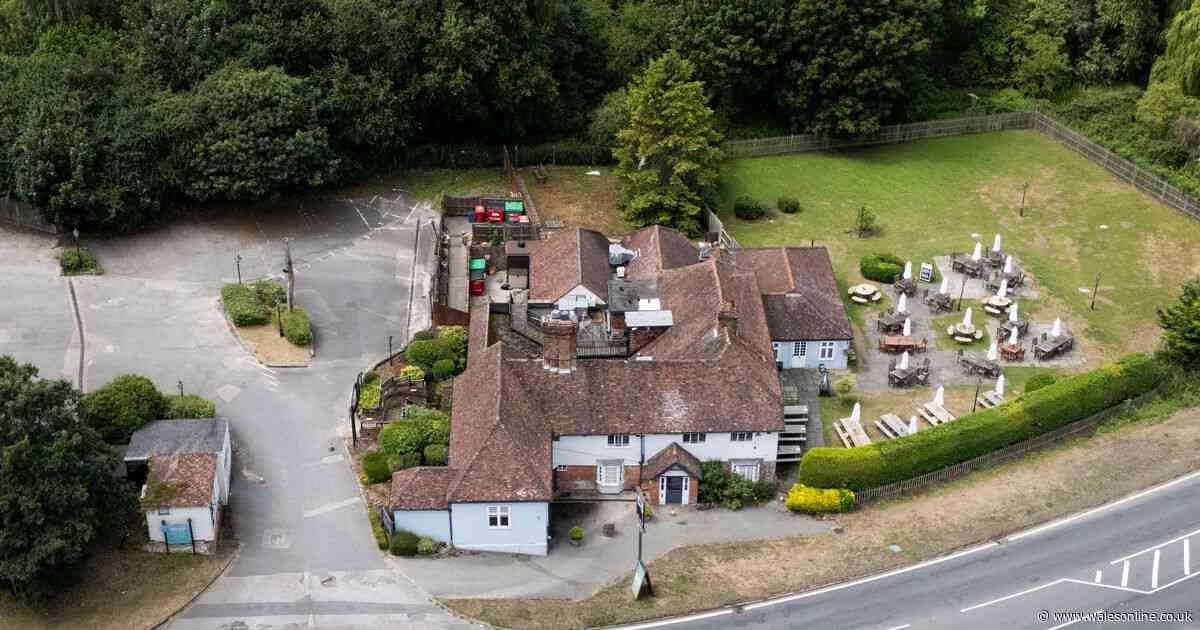 Police shoot man outside rural village pub as bomb team called