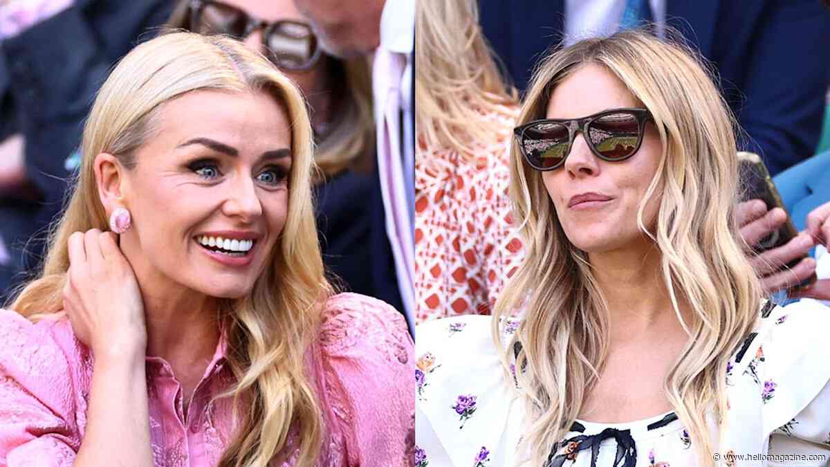 Sienna Miller and Katherine Jenkins lead the glamour on Day 9 of Wimbledon