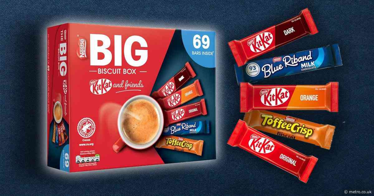 Get 1.36kg of chocolate bars for less than 22p each during Amazon July Prime Days