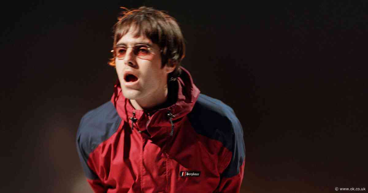Liam Gallagher's iconic 90s Berghaus jacket is ideal for the Oasis' tour