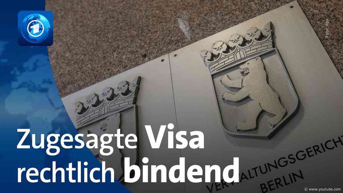 Verwaltungsgericht Berlin: Bundesregierung muss afghanischer Familie Visa erteilen