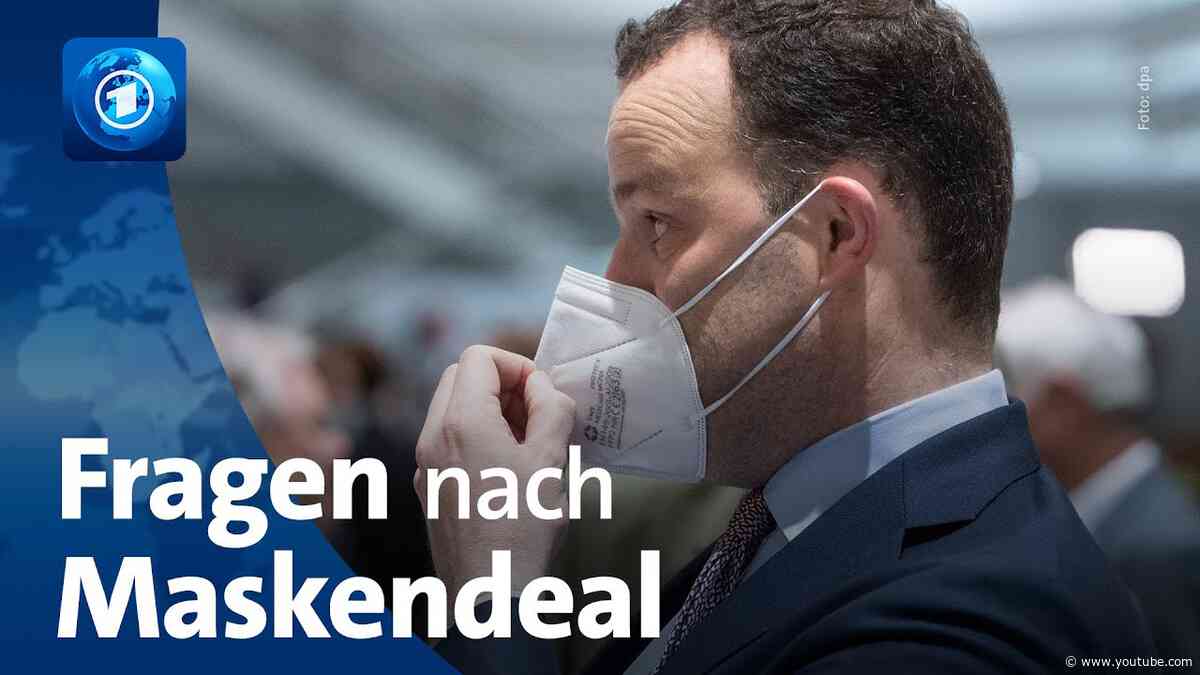 Vorwürfe gegen Spahn nach Maskenbeschaffung – weiter offene Fragen