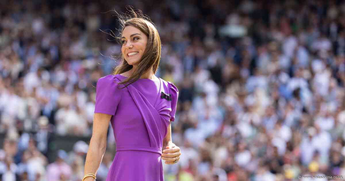 Kate Middleton left Wimbledon's Centre Court 'in tears' after brave gesture