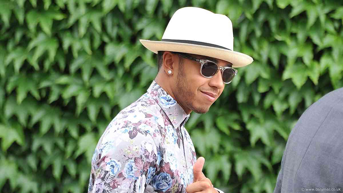 Moment Lewis Hamilton was refused entry to Wimbledon's royal box after breaking same strict protocol as Pippa Middleton
