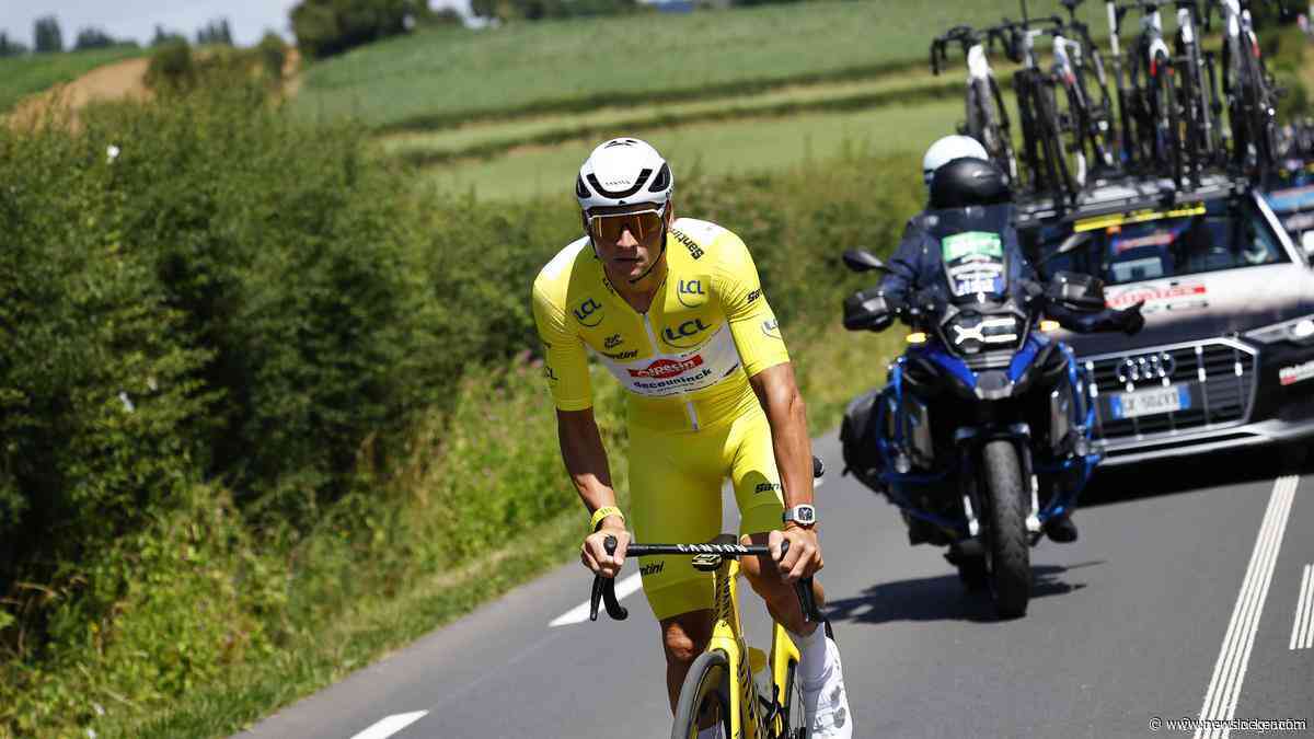 LIVE Tour de France: kan Mathieu van der Poel ook in het  geel toeslaan? viertal ontsnapt