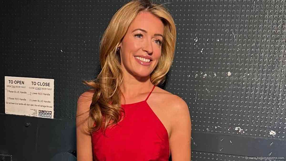 Cat Deeley is a goddess in backless red dress - shop the look