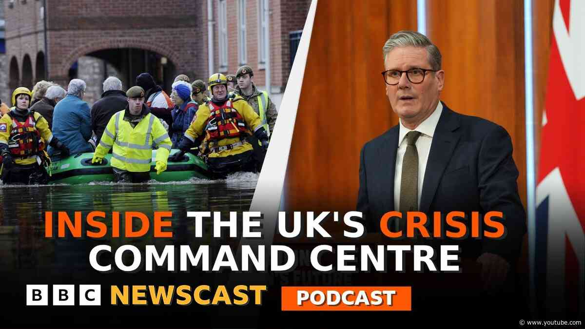 Inside the UK’s secret crisis command centre | BBC Newscast