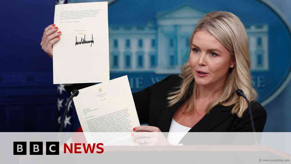 Donald Trump delays higher tariffs but announces new taxes for some countries | BBC News