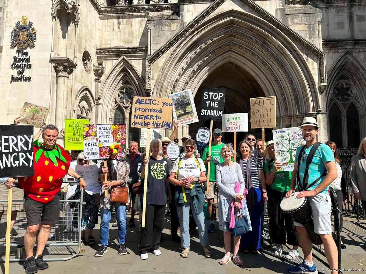 Wimbledon expansion battle: 'You could not have a more protected piece of land,' High Court told