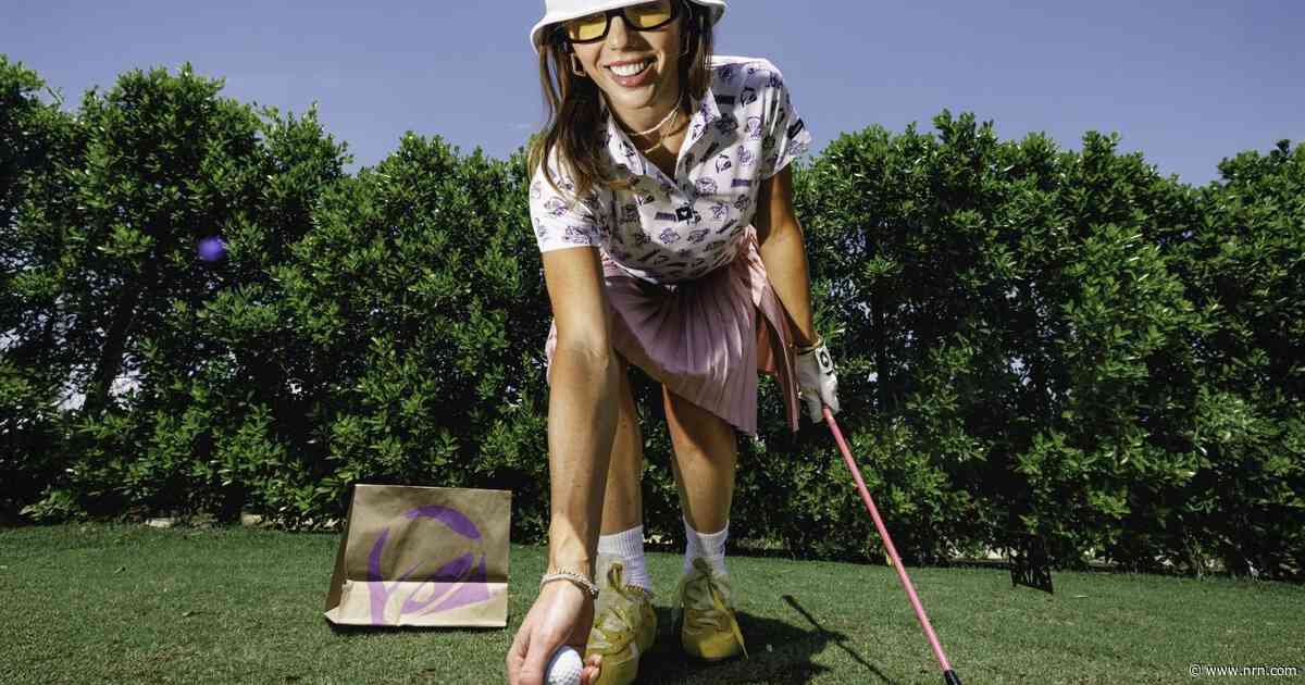 Taco Bell and Bad Birdie team up to launch golf tournament, merch collection