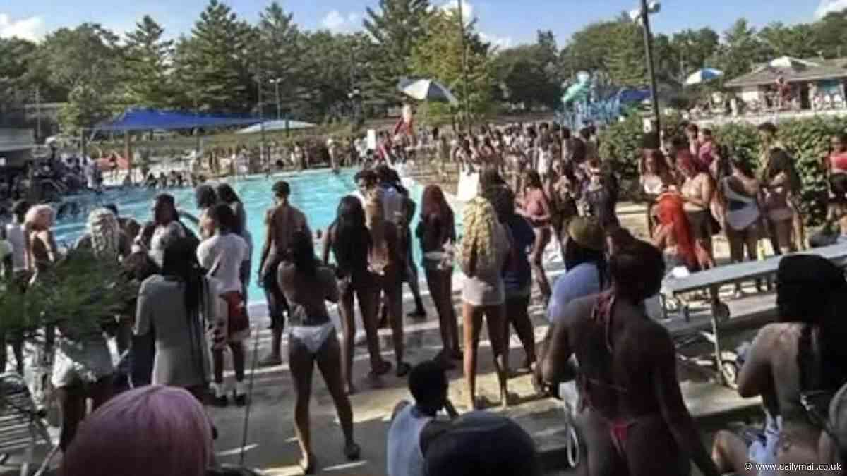 Mad Max mob swarms pool in upscale Chicago suburb, hurls fireworks and shoves female lifeguard in water