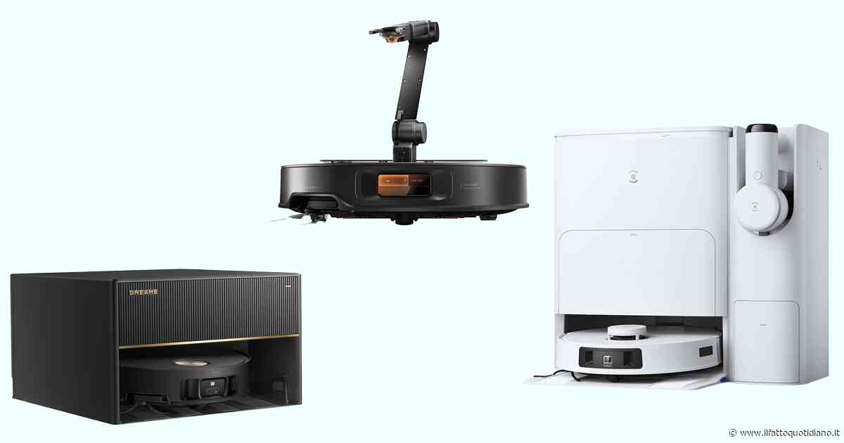 Prime Day 2025: le migliori offerte sui robot aspirapolvere e lavapavimenti
