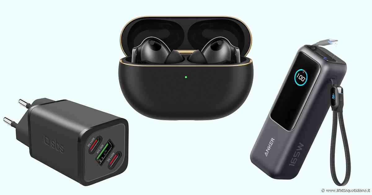 Prime Day Amazon: le offerte su cuffie, powerbank e caricabatterie per iPhone e Android