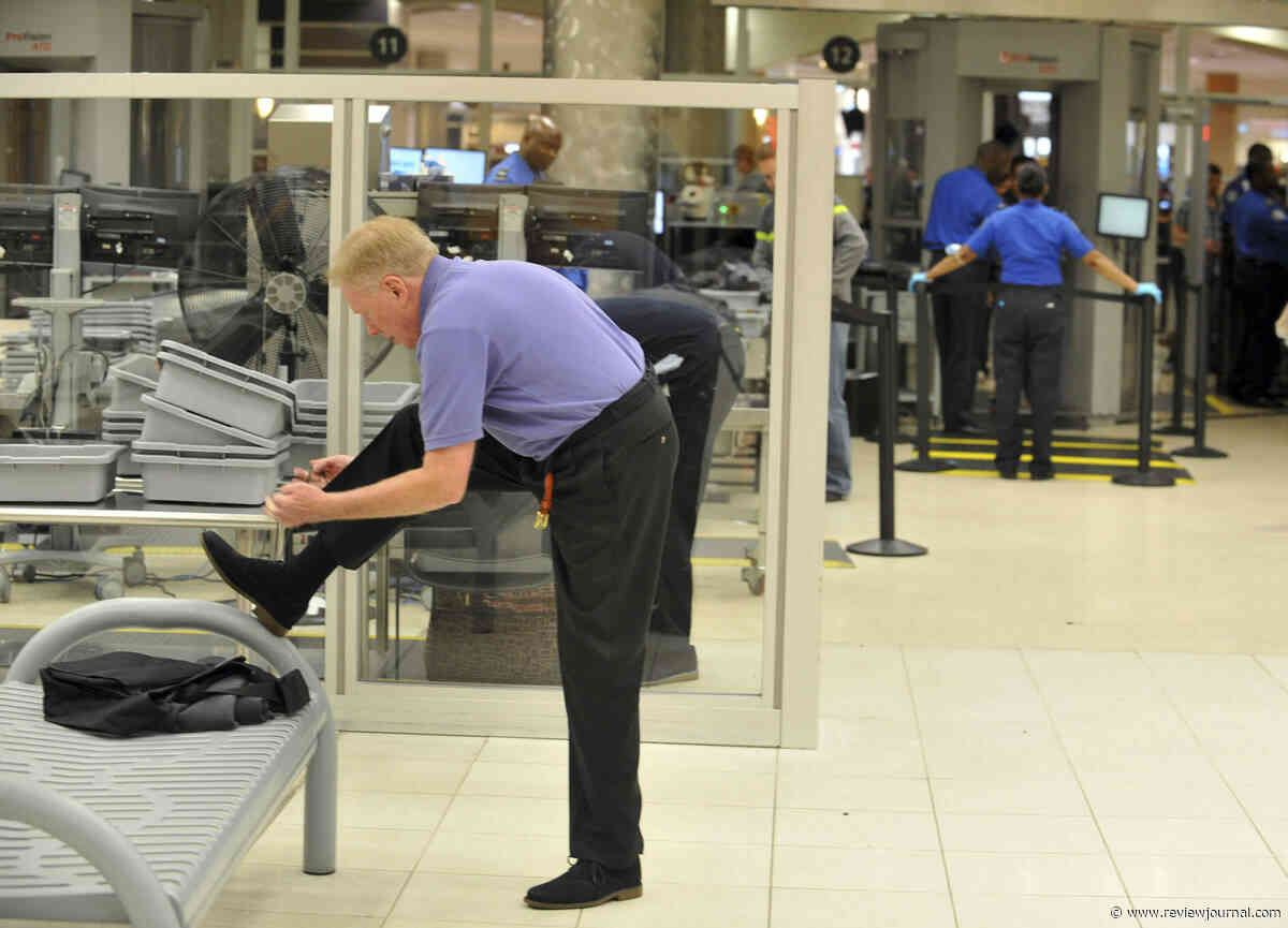 Travelers may no longer be required to remove shoes before boarding a plane