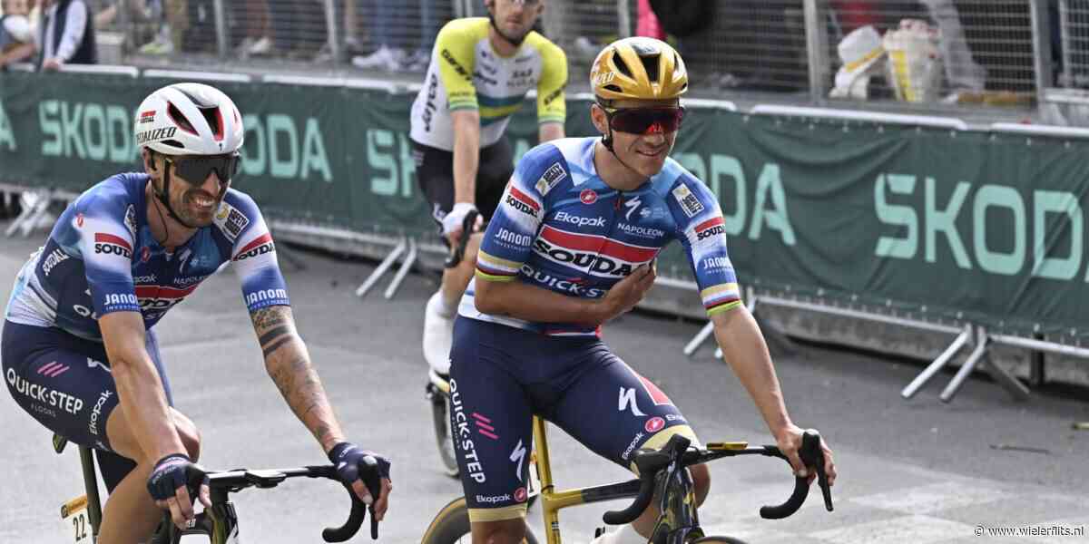 Tour 2025: Belangrijke helpers van Evenepoel betrokken bij grote val in finale vierde rit
