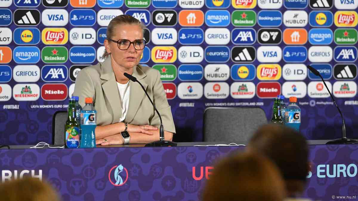 Wiegman kijkt uit naar EK-kraker tegen Oranje: 'Zal intense wedstrijd worden'