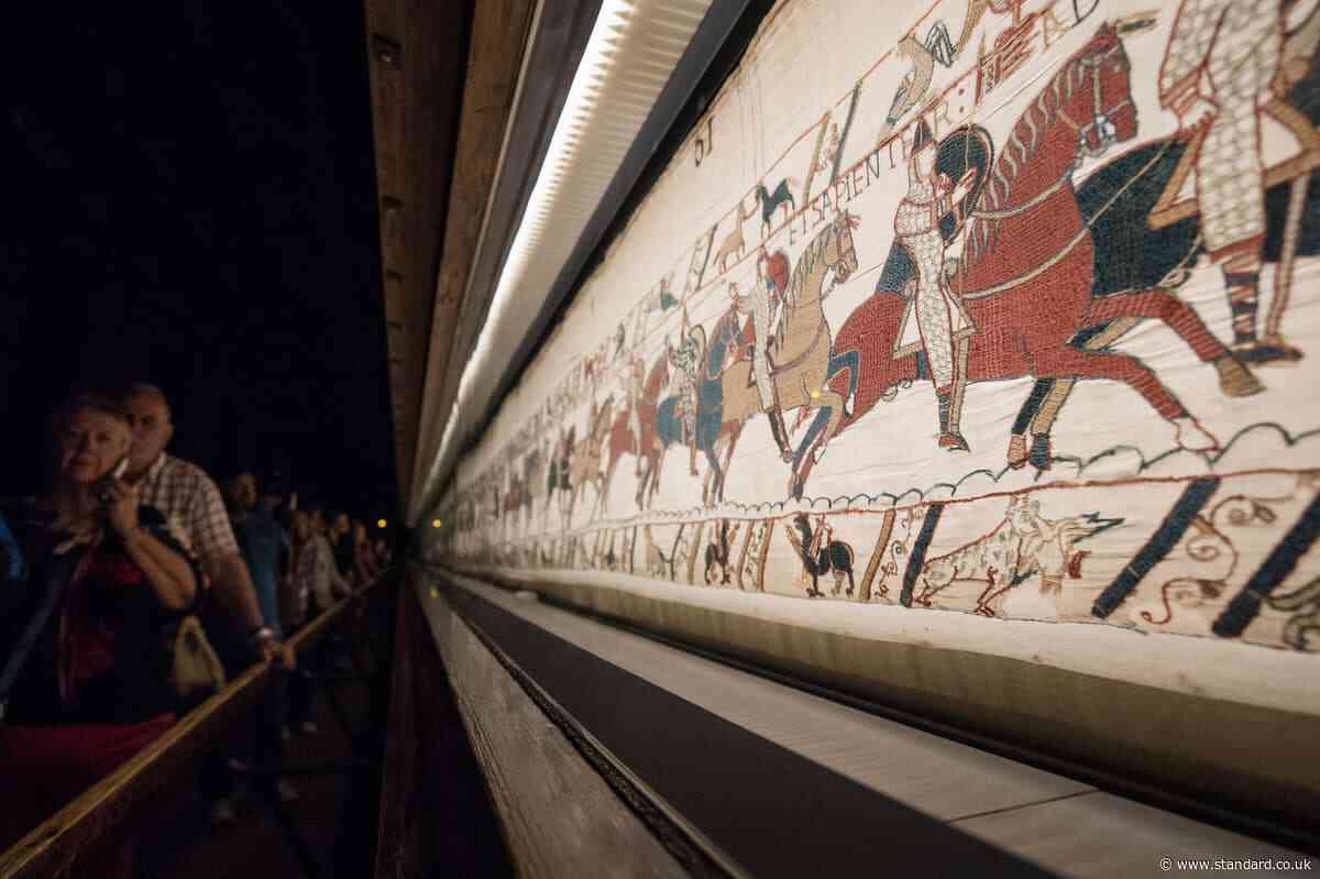 Bayeux Tapestry to return to England for first time in 900 years to go on show at British Museum