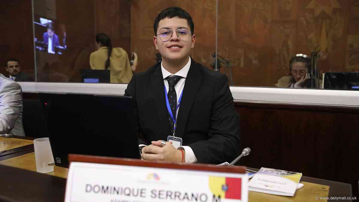 Young lawmaker, 19, sparks fury over video of his highly-inappropriate behavior on chamber floor