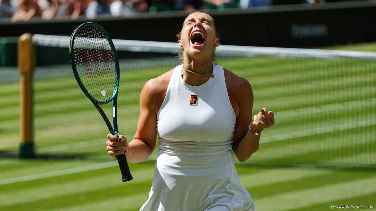 Aryna Sabalenka survives the Wimbledon heat: World No 1 into semi-finals with rollercoaster comeback to beat Laura Siegemund, 37, despite 23C temperatures