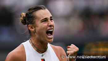 Sabalenka na thriller tegen Siegemund in halve finale Wimbledon