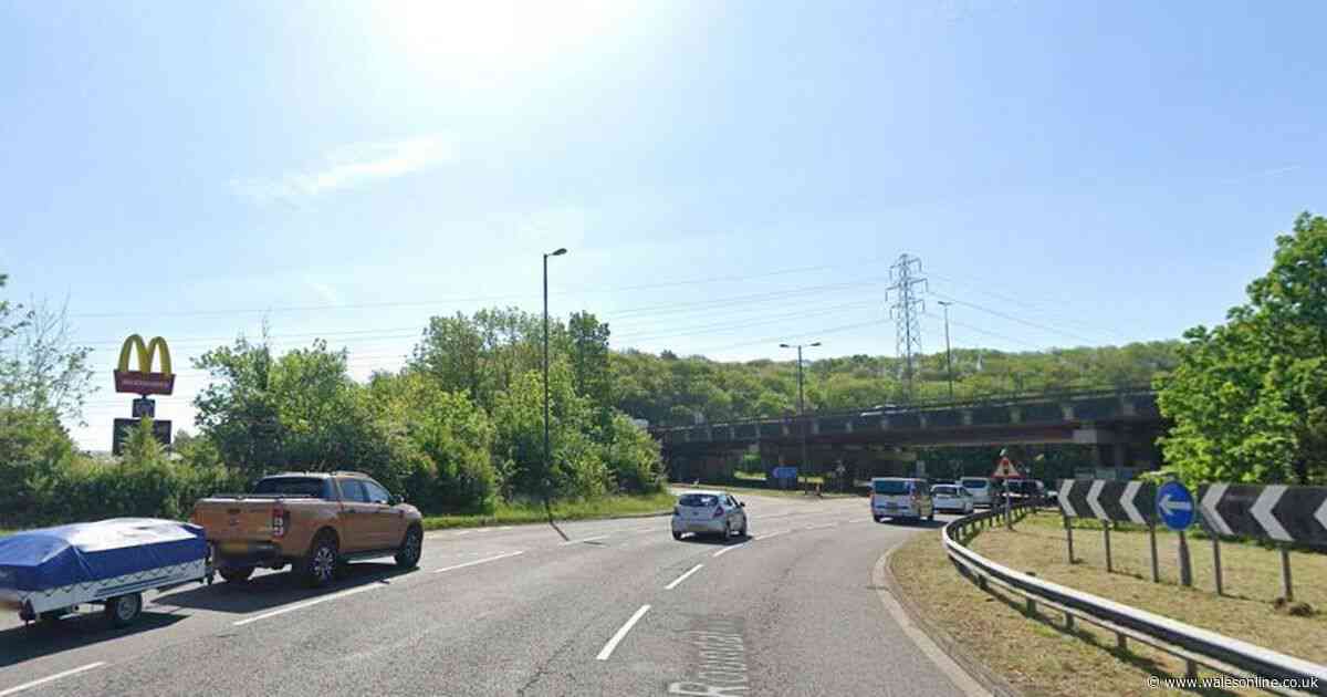 Live updates after serious crash closes major Newport roundabout