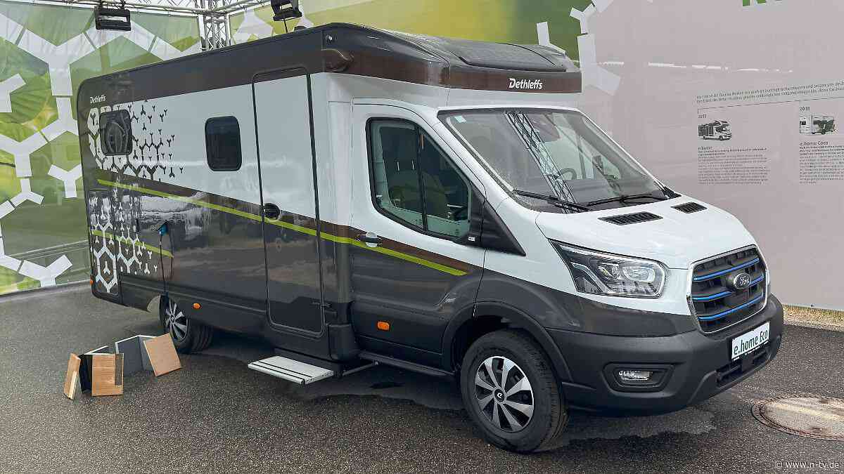 Noch Studie, ab 2028 Einführung: Dethleffs e.home Eco - vollelektrisches Reisemobil mit Popcorn