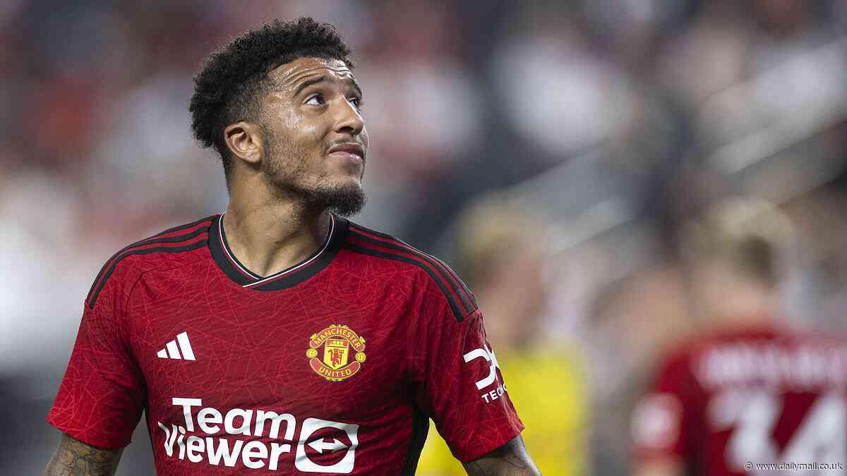 Revealed: Juventus make counter-offer to Jadon Sancho after Man United outcast made surprise wage demand