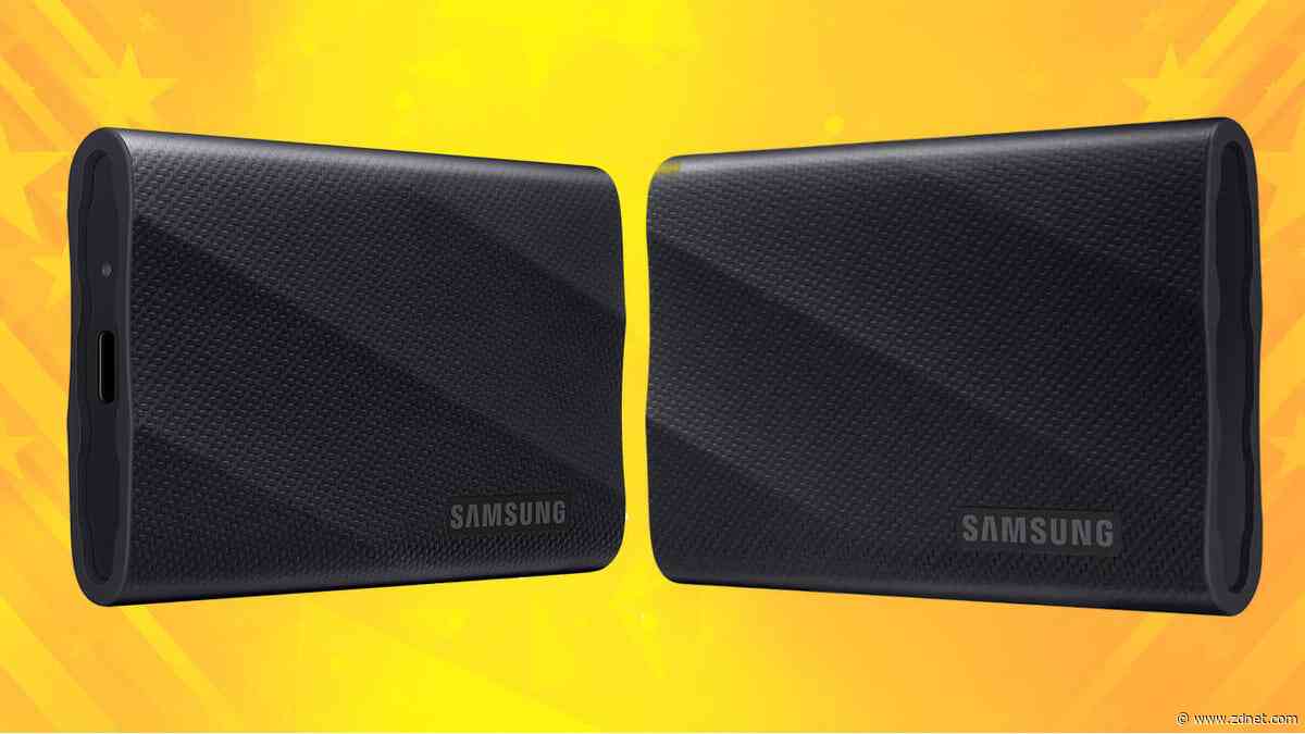Samsung dropped the 4TB T9 portable SSD to over 50% off for Prime Day