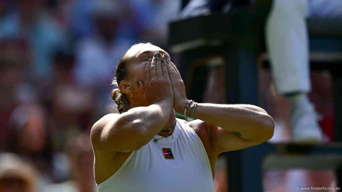 Sabalenka driven ‘crazy’ but survives Siegemund stunner to keep Wimbledon dream alive