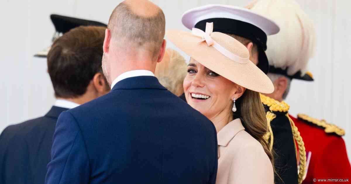 Kate Middleton sneaks in cosy cuddle with Prince William during French state visit