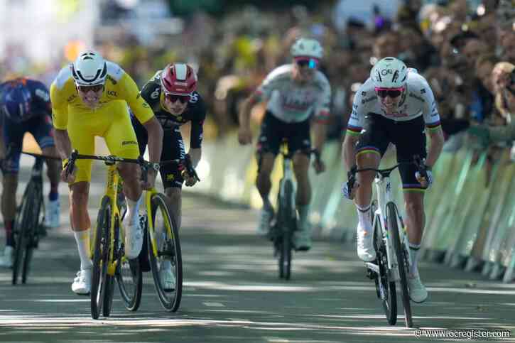 Tour de France: Pogačar edges Van der Poel in 4th stage