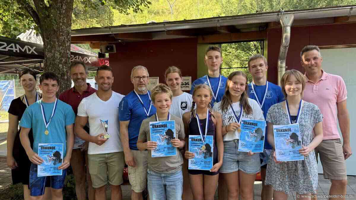 Nagolder Staffel siegt: 75 Schwimmer bei den Stadtmeisterschaften