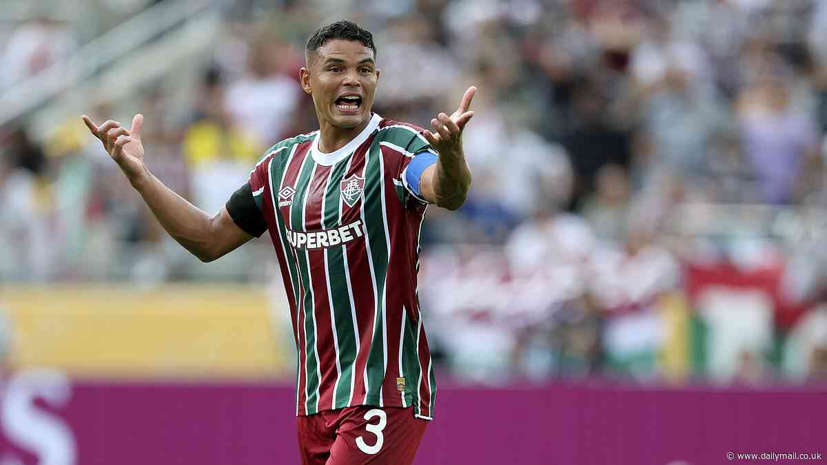 How Thiago Silva still leads from the front for Fluminense at 40 as star prepares to face former side Chelsea in Club World Cup semi-final - with his vocal wife ready to cheer from the sidelines